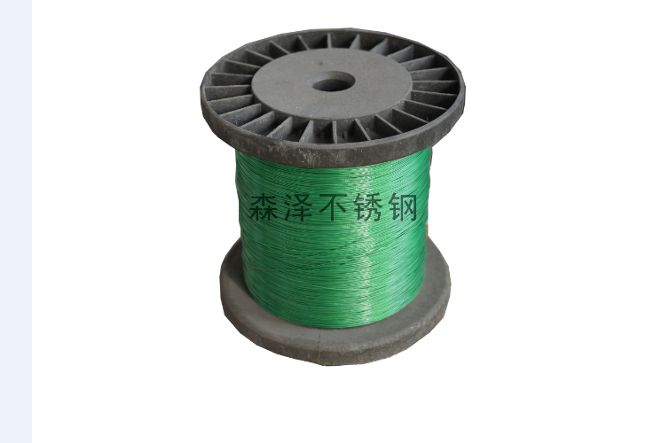 绿色涂塑钢丝绳